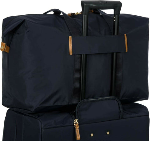 New Bric's X-Bag / X-Travel 2.0 Overnight Weekender Folding Duffel Bag - 22"