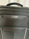Perry Ellis Black Spinner Luggage Lightweight 24" Medium Check In Soft Case