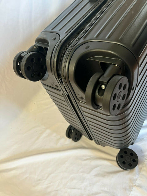 New Rimowa Essential Hard Case Suitcase Luggage Black 26" Medium Check In