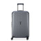 $560 DELSEY SECURITIME ZIP GRAY 25" HARDCASE TSA LOCK LUGGAGE SUITCASE TROLLEY