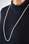 Nordstrom Joe Fresh Womens Single-Strand Silver Mesh Long Chain Necklace Jewelry - evorr.com