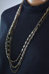Nordstrom Joe Fresh Womens Chain Multi Beaded Embellish Necklace Fashion Jewelry - evorr.com