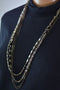 Nordstrom Joe Fresh Womens Chain Multi Beaded Embellish Necklace Fashion Jewelry - evorr.com