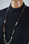 Nordstrom Joe Fresh Women's Gold Chain Rhinestone Beads Necklace Fashion Jewelry - evorr.com