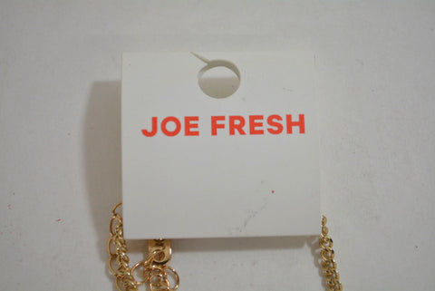 Nordstrom Joe Fresh Women's Gold Chain Rhinestone Beads Necklace Fashion Jewelry - evorr.com