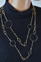 Nordstrom Joe Fresh Women's Gold Multi Chain-Link Loops Necklace Fashion Jewelry - evorr.com