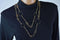 Nordstrom Joe Fresh Women's Gold Multi Chain-Link Loops Necklace Fashion Jewelry - evorr.com
