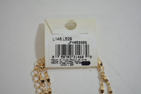 Nordstrom Joe Fresh Women's Gold Multi Chain-Link Loops Necklace Fashion Jewelry - evorr.com