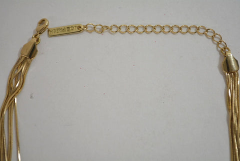 Nordstrom Joe Fresh Womens Gold Multi-String Chain Knot Necklace Fashion Jewelry - evorr.com