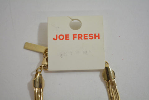 Nordstrom Joe Fresh Womens Gold Multi-String Chain Knot Necklace Fashion Jewelry - evorr.com