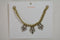 Nordstrom Joe Fresh Women's Brass Rhinestone Link Chain Necklace Fashion Jewelry - evorr.com