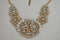 Nordstrom Joe Fresh Women's Pink Pearls Gems Gold Chain Necklace Fashion Jewelry - evorr.com