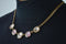 Nordstrom Joe Fresh Women's Pink Cut Stone Gold Chain Fashion Necklace Jewelry - evorr.com