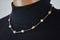 New Joe Fresh Women's Pearl Rhinestone Gold Chain Necklace Fashion Party Jewelry