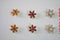 Nordstrom Joe Fresh Womens 3-Pairs Rhinestone Floral Stud Earrings Party Jewelry - evorr.com