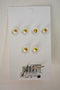 Nordstrom Joe Fresh Women's 3-Pairs Gold Stud Earrings 5-Finger Ring Set Jewelry - evorr.com