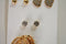 Nordstrom Joe Fresh Women's 3-Pairs Gold Stud Earrings 5-Finger Ring Set Jewelry - evorr.com