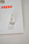 Nordstrom Joe Fresh Women's Crystal Bead Silver Dangle Earrings Fashion Jewelry - evorr.com