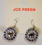 Nordstrom Joe Fresh Women's Blue Rhinestone Dangle Drop Earrings Fashion Jewelry - evorr.com