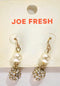 Nordstrom Joe Fresh Womens Pearl Rhinestone Ball Dangle Earrings Fashion Jewelry - evorr.com