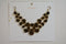 Nordstrom Joe Fresh Women's Brown Rhinestone Gold Embellish Bib Necklace Jewelry - evorr.com