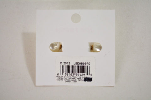 Nordstrom Joe Fresh Womens Pearl Rhinestone Double-Side Earrings Fashion Jewelry - evorr.com