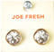 Nordstrom Joe Fresh Womens Gold Gemstone Big Square Stud Earring Fashion Jewelry - evorr.com