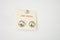 Nordstrom Joe Fresh Womens Gold Gemstone Big Square Stud Earring Fashion Jewelry - evorr.com