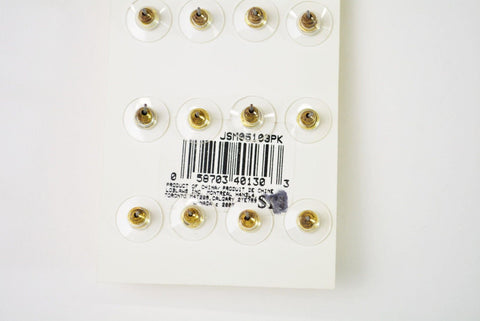 Nordstrom Joe Fresh Women's 6-Pair Rhinestone Floral Gold Stud Earrings Jewelry - evorr.com