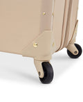 $260 NEW Vince Camuto Loma 20" Latte Expandble Hardside Spinner Suitcase Luggage