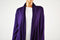 Karen Scott Women Shawl Collar Purple Open-Front Knit Cardigan Shrug Top Plus 1X