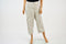JM Collection Women's Stretch Beige Comfort Tummy Control Capri Cropped Pants 16