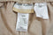 Alfred Dunner Women's Stretch Beige Pull-On Wide Leg Short Casual Pants Plus 18W