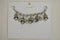 Nordstrom Joe Fresh Women's White Rhinestone Chain Bib Necklace Fashion Jewelry - evorr.com