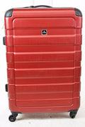 $280 Tag Matrix 28'' Hardside Travel Spinner Lightweight Suitcase Luggage RED