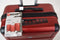 $280 Tag Matrix 28'' Hardside Travel Spinner Lightweight Suitcase Luggage RED