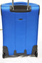 $180 DELSEY Helium Fusion 21" Expandable Rolling Carry On Suitcase Luggage Blue