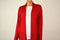 JM Collection Women Red Open Front Draped Ribded Knit Cardigan Shrug Top Plus 2X