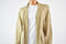 Karen Scott Women Shawl Collar Brown Open Front Marl Cardigan Shrug Top Plus 1X