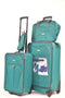 $280 New Travel Select Kingsway 4 PC Set Spinner Expandable Suitcase Luggage