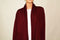 Karen Scott Women's Red Open Front  Draped Cable Knit Cardigan Shrug Top Plus 2X