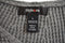 Style&Co Women's V-Neck Long Sleeve Heather Gray Waffle Knit Tunic Sweater Top L - evorr.com