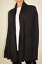 New Karen Scott Women's Draped Gray Open Front Cable Knit Cardigan Shrug Top XL