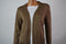 Karen Scott Womens Long Sleeve Brown Open Front Marled Knit Cardigan Shrug Top M