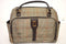 $120 London Fog Knightsbridge 17" Cabin Tote Travel Bag Brown Plaids - evorr.com