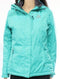 $230 New Gerry Women's Blue Lagoon Seam-Sealed Hooded Full-Zip Active Jacket XS