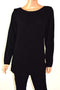 Karen Scott Women's Black Diamond Textured Cable Knit Tunic Sweater Top Plus 1X