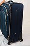 $280 New REVO Twist 25" Expandable Spinner Travel Suitcase Luggage Teal Blue