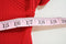 New Karen Scott Women's Long Sleeves Mock-Neck Cotton Red Rib-Knit Sweater Top M