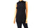 INC International Concepts Women Mock-Neck Black Ribbed Tunic Blouse Top Plus 1X